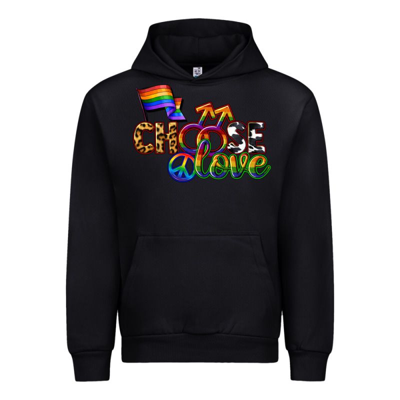 Western Choose Love Urban Hoodie by CowGirlArtShop | Teevron