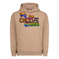 Pigment Burro Western choose love Urban Hoodie - CowGirlArtShop