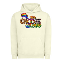 Pigment Pistachio Western choose love Urban Hoodie - CowGirlArtShop