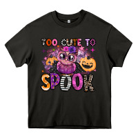 Asphalt wicked cute too cute to spook Heavy Core Tee - BarkalooDesign