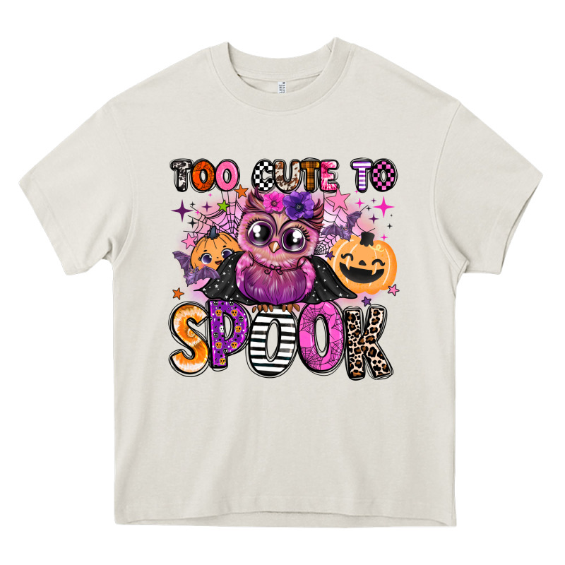 Wicked Cute Too Cute To Spook Heavy Core Tee by BarkalooDesign | Teevron