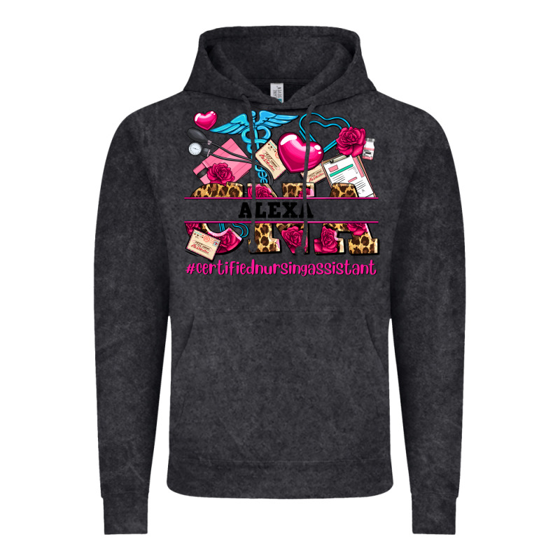 Costom Name Valentines Day Cna Certified Nursing Vintage Hoodie by AdoDesignShop | Teevron