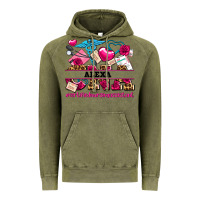Vintage Olive costom name valentines day cna certified nursing Vintage Hoodie - AdoDesignShop