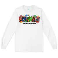 White autism awtizuhm noun Long Sleeve Tee - MaliasSmallBusiness
