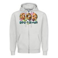 God Is My Refuge And Strength Zipper Hoodie | Teevron