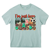 Arona i'm just here for the snacks soccer Heavy Core Tee - Zillion Design Studio