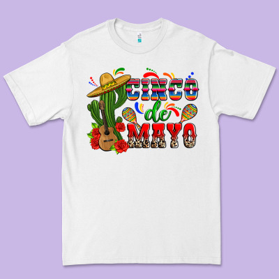 Cinco De Mayo Cactus Premium Tee Designed By Zillion Design Studio