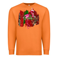Carrot Christmas Flamingo Premium Sweatshirt - Bettercallsaul