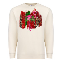 Sandshell Christmas Flamingo Premium Sweatshirt - Bettercallsaul