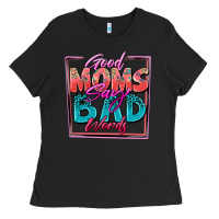 Black good moms say bad words Ladies Tee - Zillion Design Studio