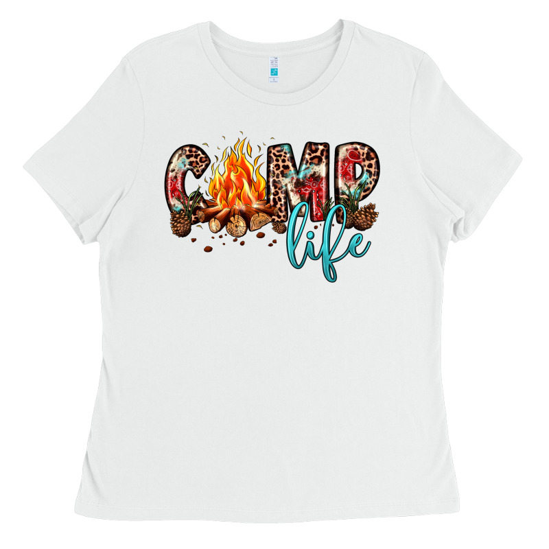 Camp Life Ladies Tee by JahusDesignShop | Teevron