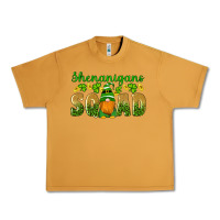 Peanut Butter shenanigans squad gnomes shamrock gold leopard glitter Urban Heavy Tee - Artiststas