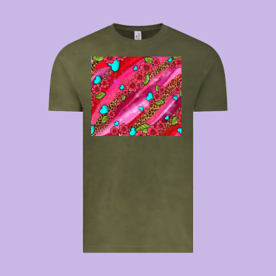 Valentines Day Vintage Tee Designed By Adodesignshop