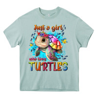 Arona just a girl who loves turtles Heavy Core Tee - texasbilliewilder