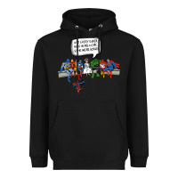 Superheros Heavyweight Hoodie | Teevron