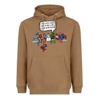 Toasted Coconut Superheros Heavyweight Hoodie - Bettercallsaul