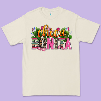 Chica Bonita Premium Tee Designed By Zillion Design Studio