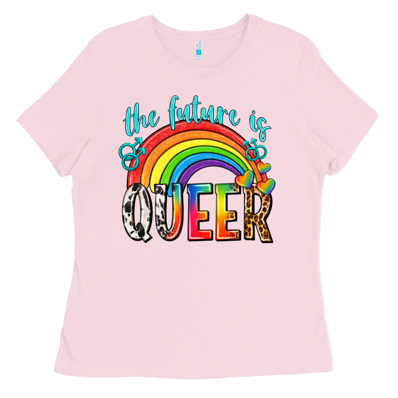 The Future Is Queer Ladies Tee by texasbilliewilder | Teevron