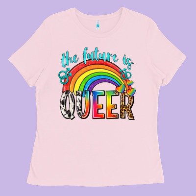 Ladies Tee the future is queer