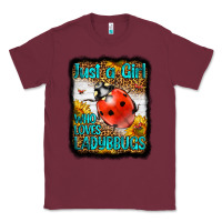 Burgundy Western Just A Girl Who Loves Ladybug Classic Tee - LillyAllenDesigns