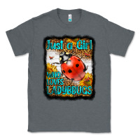 Charcoal Heather Western Just A Girl Who Loves Ladybug Classic Tee - LillyAllenDesigns