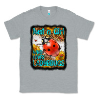 Heather Grey Western Just A Girl Who Loves Ladybug Classic Tee - LillyAllenDesigns