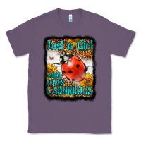 Lavender Western Just A Girl Who Loves Ladybug Classic Tee - LillyAllenDesigns