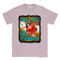 Lilac Western Just A Girl Who Loves Ladybug Classic Tee - LillyAllenDesigns