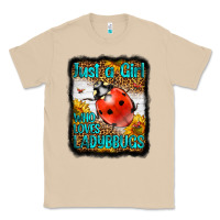 Mushroom Western Just A Girl Who Loves Ladybug Classic Tee - LillyAllenDesigns