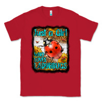 Red Western Just A Girl Who Loves Ladybug Classic Tee - LillyAllenDesigns