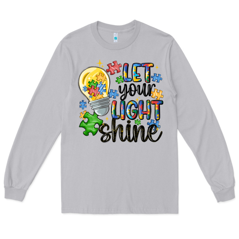 Let Your Light Shine Long Sleeve Tee by MaliasSmallBusiness | Teevron