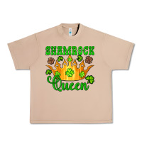 Burro shamrock queen crown leopard glitter Urban Heavy Tee - Artiststas