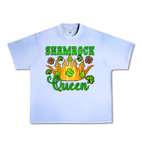 Grape Ice shamrock queen crown leopard glitter Urban Heavy Tee - Artiststas