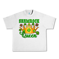 Lunar Rock shamrock queen crown leopard glitter Urban Heavy Tee - Artiststas