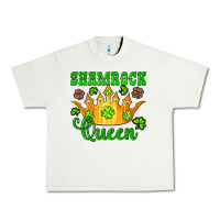 Pistachio shamrock queen crown leopard glitter Urban Heavy Tee - Artiststas