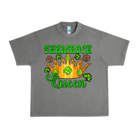 Tornado shamrock queen crown leopard glitter Urban Heavy Tee - Artiststas
