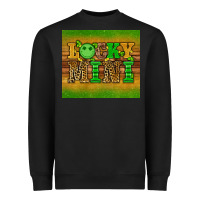 Black st patricks day lucky mini Heavyweight Sweatshirt - Artiststas