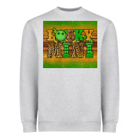 Heather Grey st patricks day lucky mini Heavyweight Sweatshirt - Artiststas