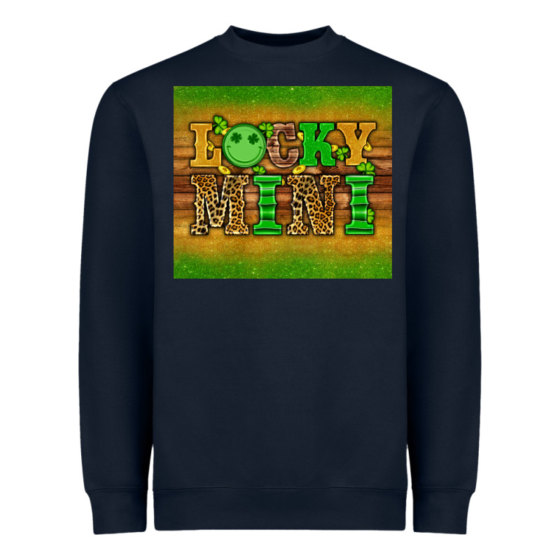 St Patricks Day Lucky Mini Heavyweight Sweatshirt by Artiststas | Teevron