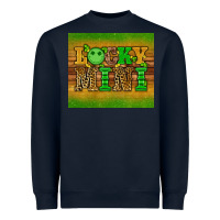 Navy st patricks day lucky mini Heavyweight Sweatshirt - Artiststas
