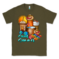 Army Green Sweet Summer Classic Tee - CowhideDigitalArt