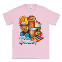 Bubblegum Pink Sweet Summer Classic Tee - CowhideDigitalArt