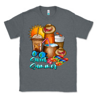 Charcoal Heather Sweet Summer Classic Tee - CowhideDigitalArt