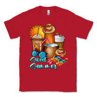 Red Sweet Summer Classic Tee - CowhideDigitalArt