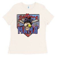 Bone ballpark mama Ladies Tee - Zillion Design Studio