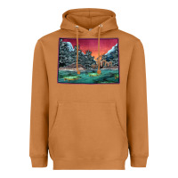 Meerkat Colorado Scenery Map Heavyweight Hoodie - Bettercallsaul