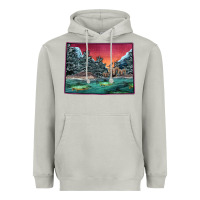 Moon Dust Colorado Scenery Map Heavyweight Hoodie - Bettercallsaul