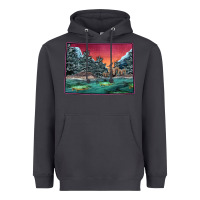 Smoke Colorado Scenery Map Heavyweight Hoodie - Bettercallsaul