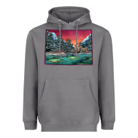 Storm Colorado Scenery Map Heavyweight Hoodie - Bettercallsaul
