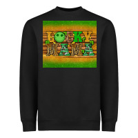 Black st patricks day lucky mama Heavyweight Sweatshirt - Artiststas